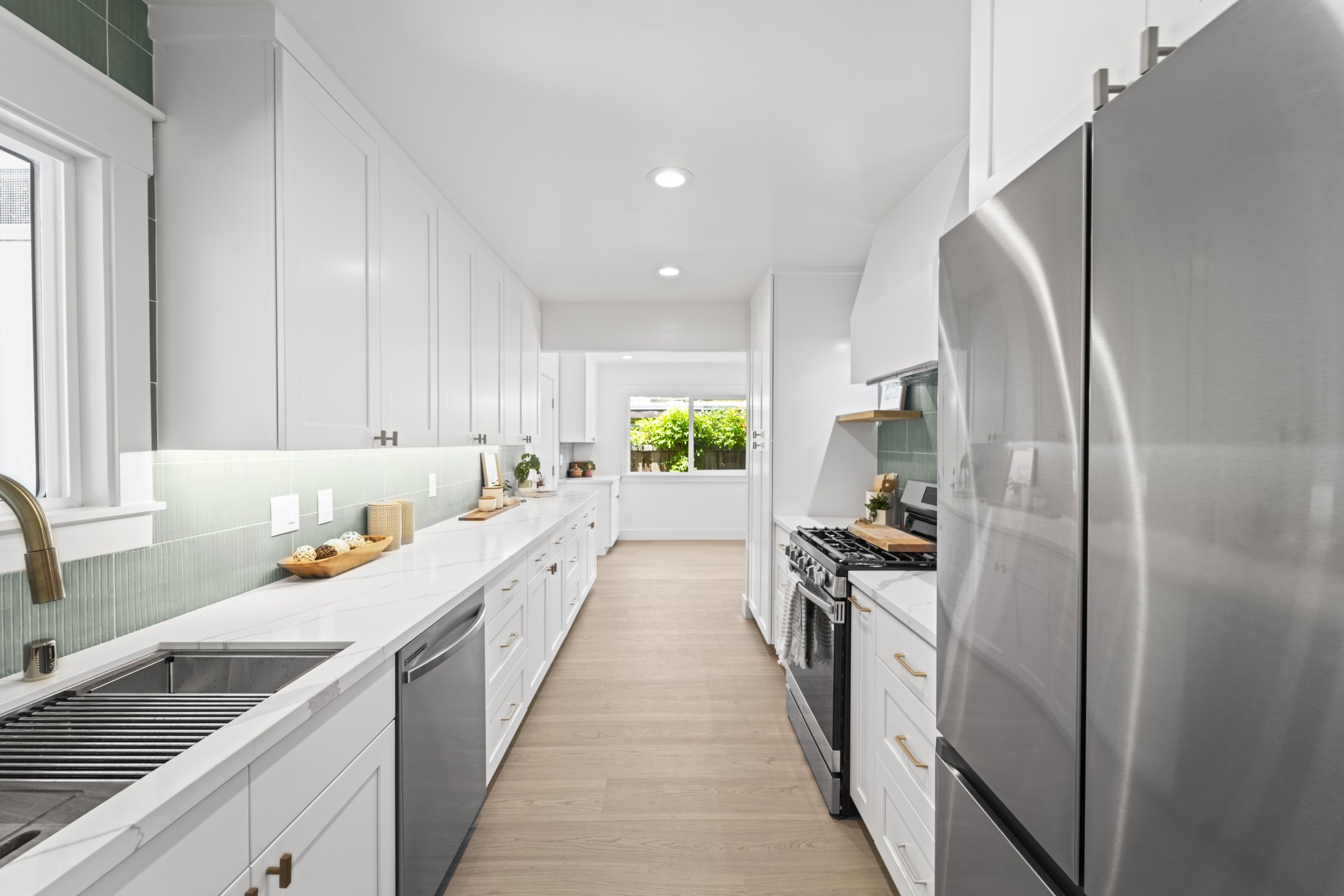 Interior living, dining, or kitchen view