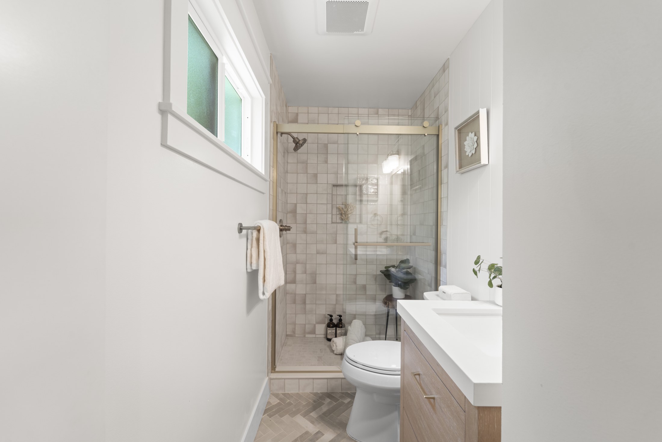 Remodeled bathroom