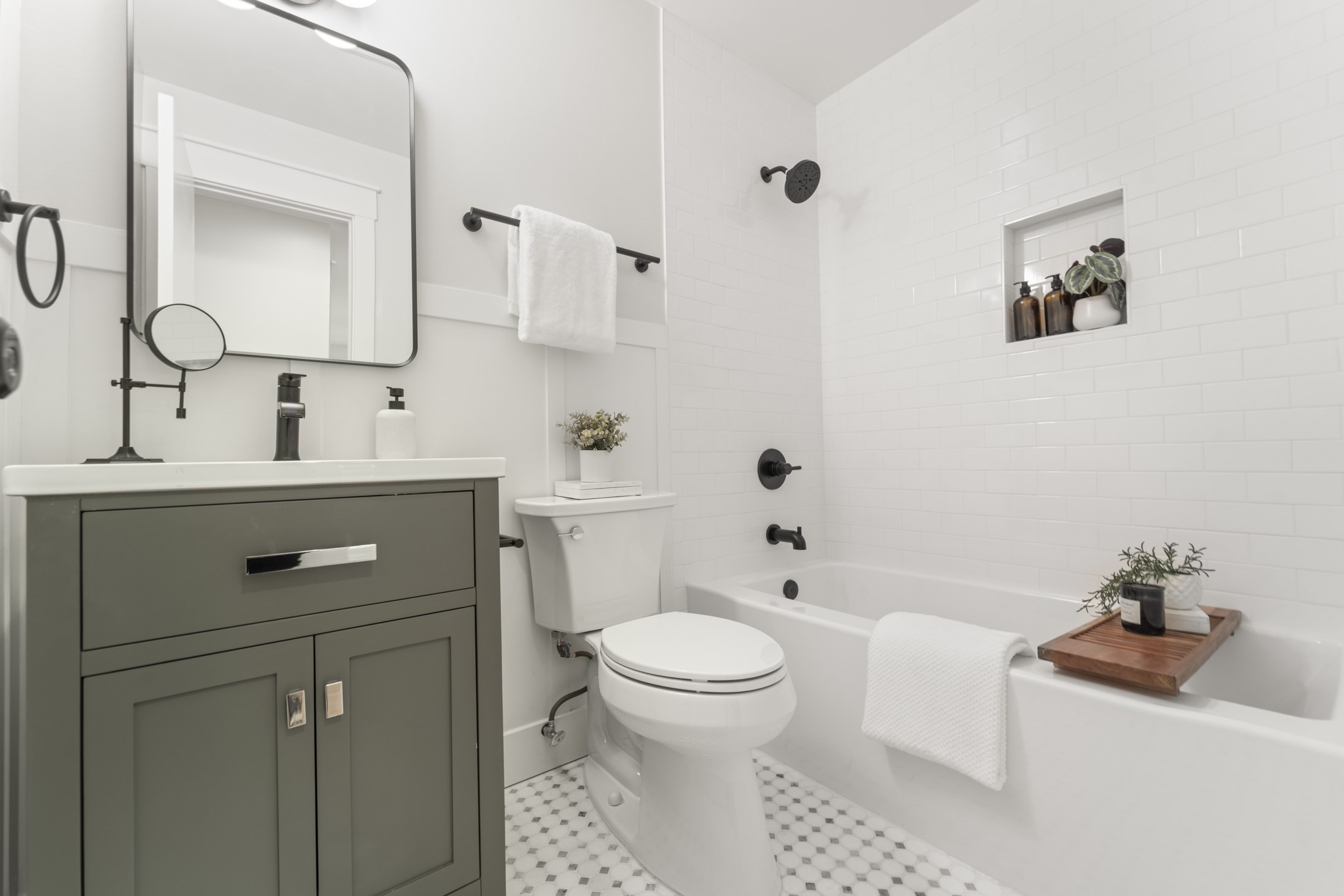Remodeled bathroom