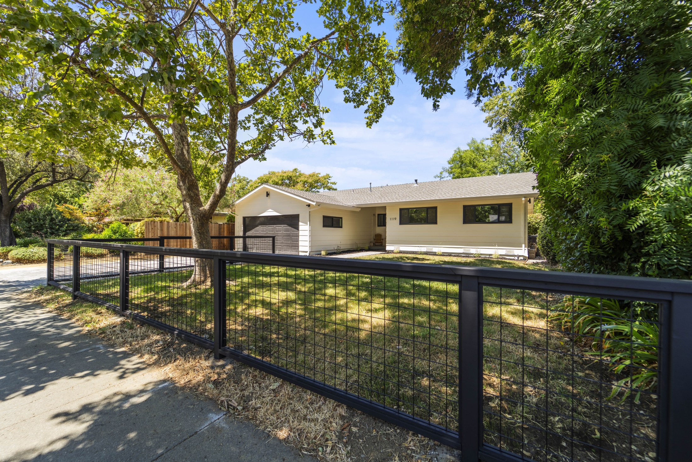Exterior and front yard