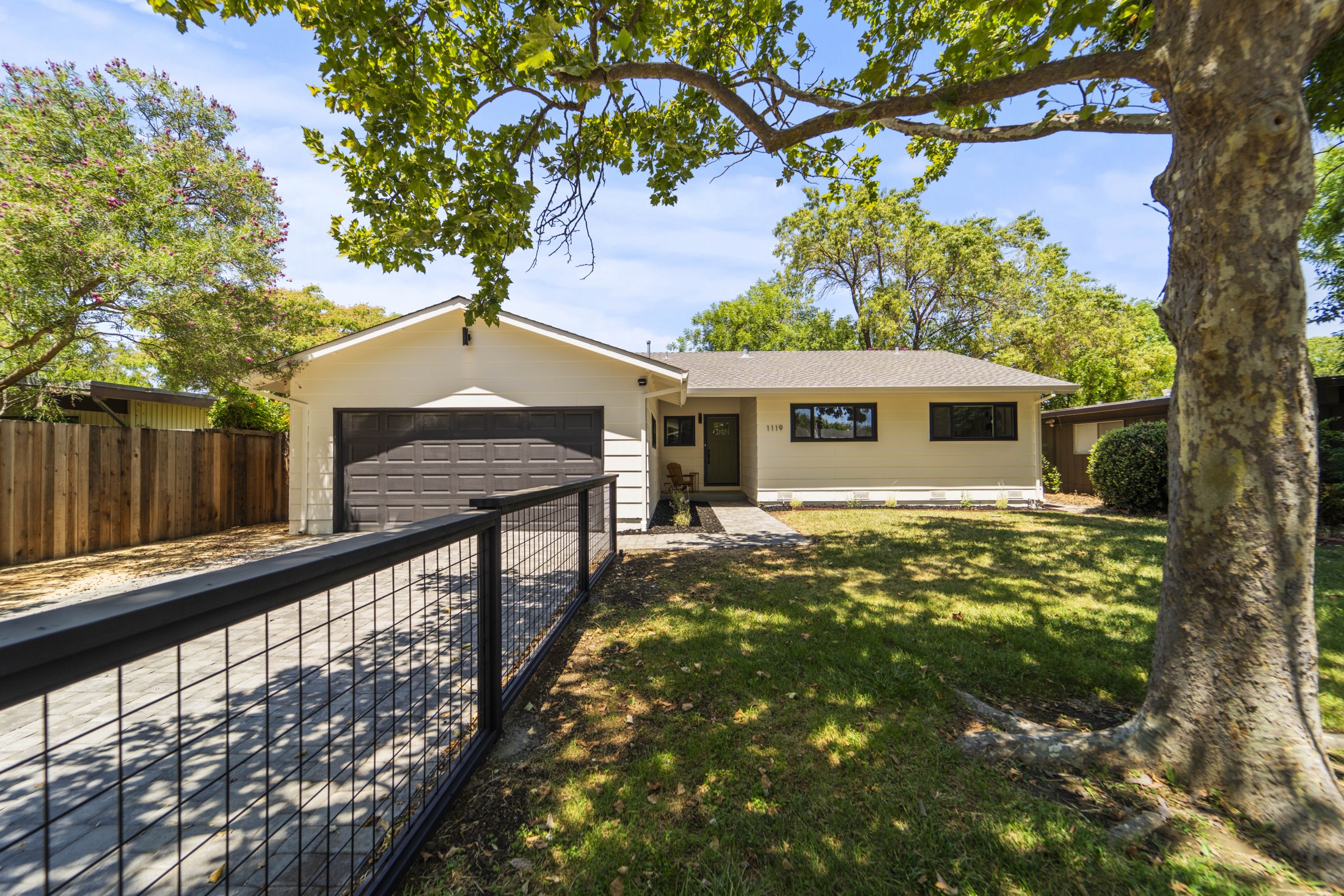 Exterior and front yard