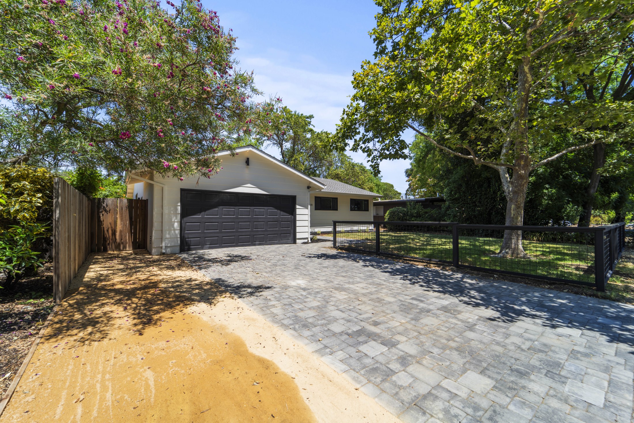 Exterior and front yard